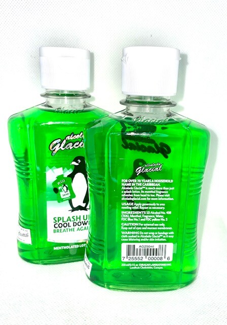 Alcolado Glacial Mentholated Splash 8 oz