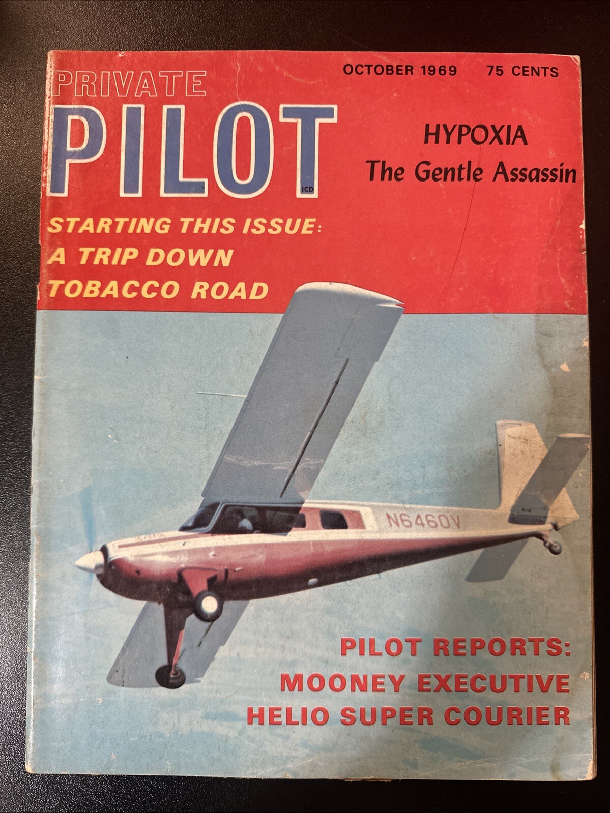 VINTAGE MAGAZINE Private Pilot October 1969 AVIATION LITERATURE