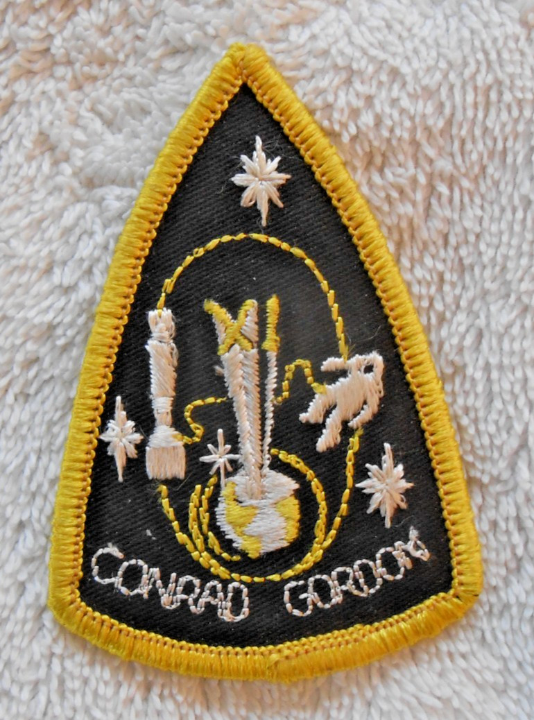 NASA GEMINI XI (GEMINI 11) Astronaut Space Mission Conrad, Gordon Patch Unused