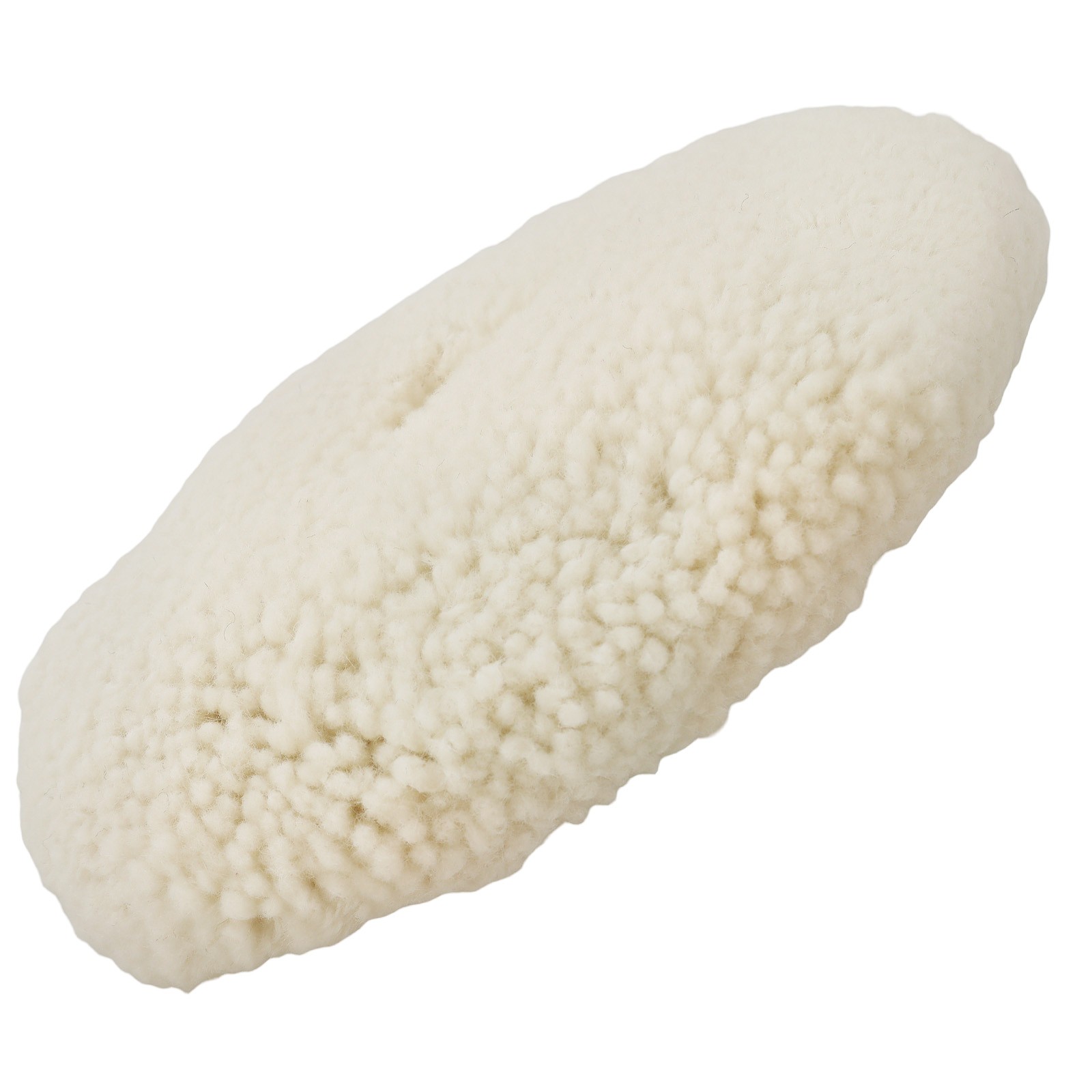 7 Inch Wool Polishing Sponge Pad Hook Loop for Buffer Compound Backing Plate