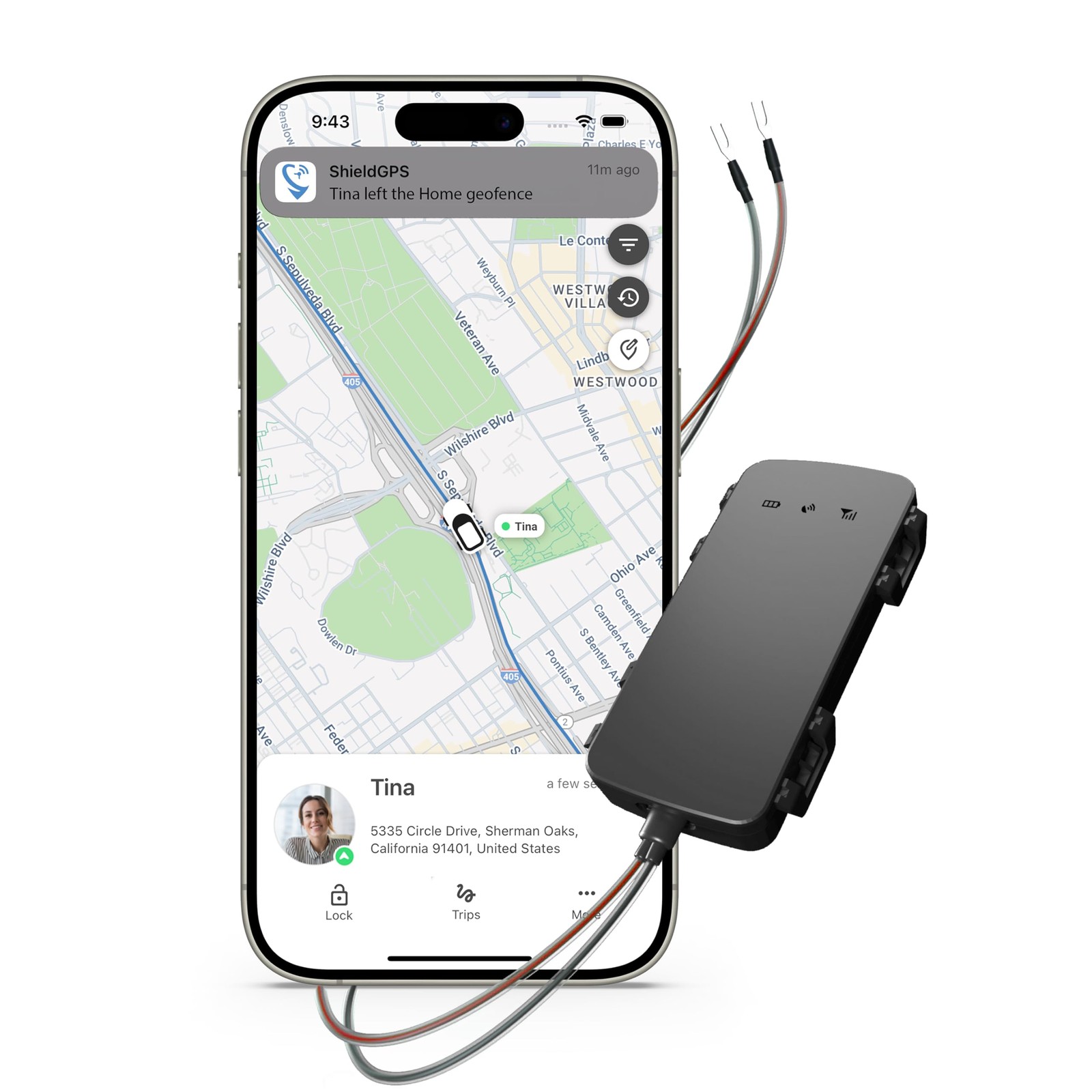G1C - Mini rastreador GPS con cable 4G para automóviles, vehículos, vehículos re