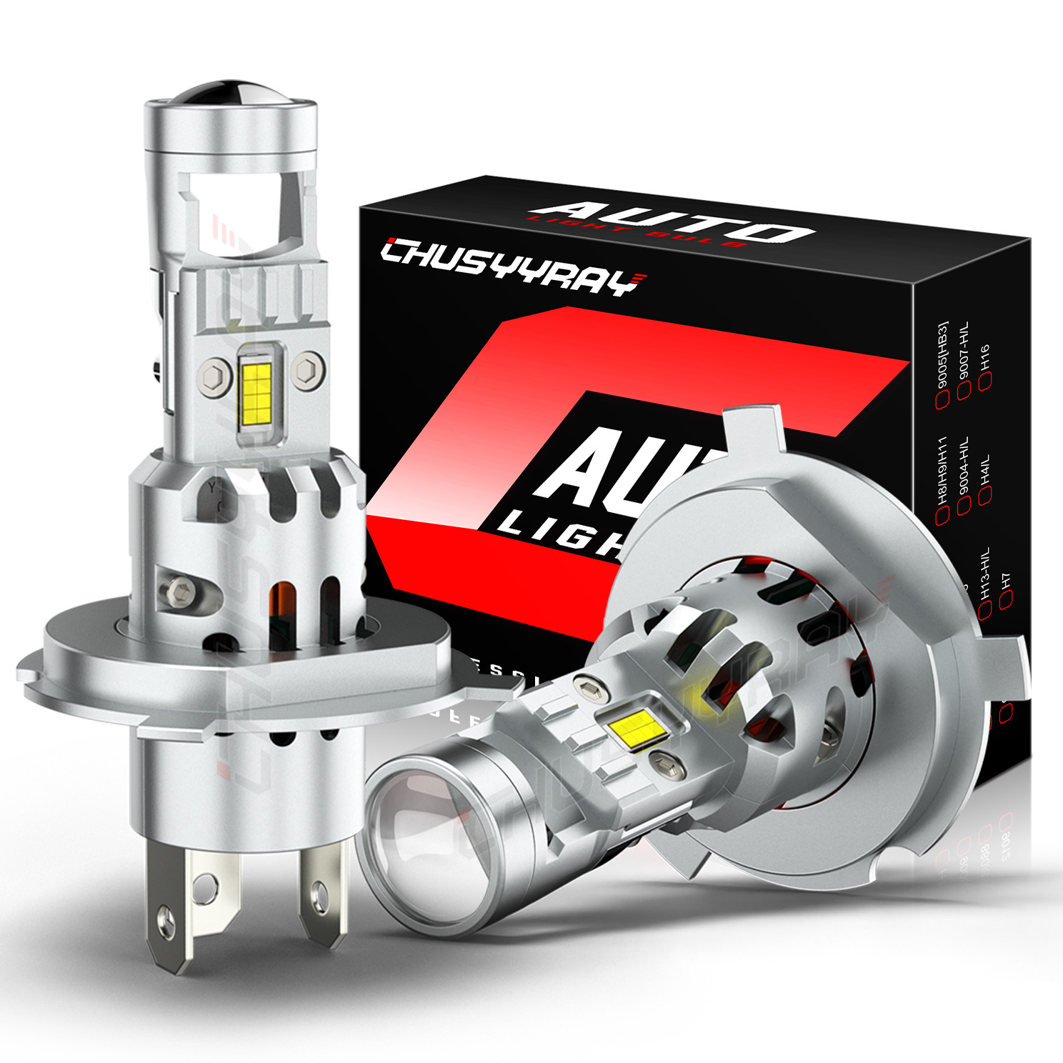 For Can-Am Outlander Max 400 500 570 650 800R DS450 LED Headlight Bulbs H4 9003