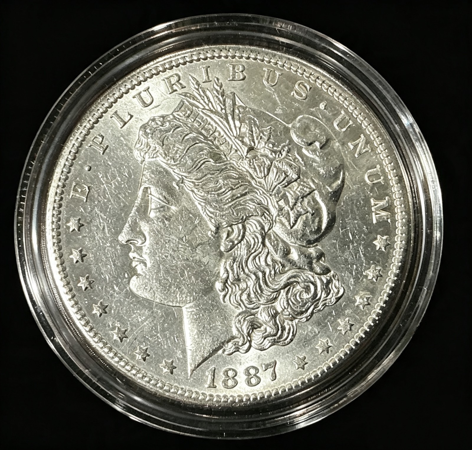 1887-S 90% Silver Collectible Coinage SF Mint Liberty Head Morgan Dollar