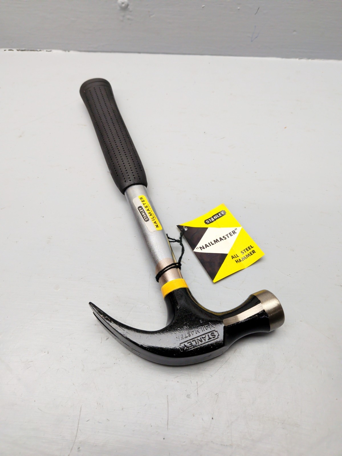 VINTAGE NOS STANLEY USA MADE NAIL MASTER CLAW HAMMER N1-1/2, 16oz.