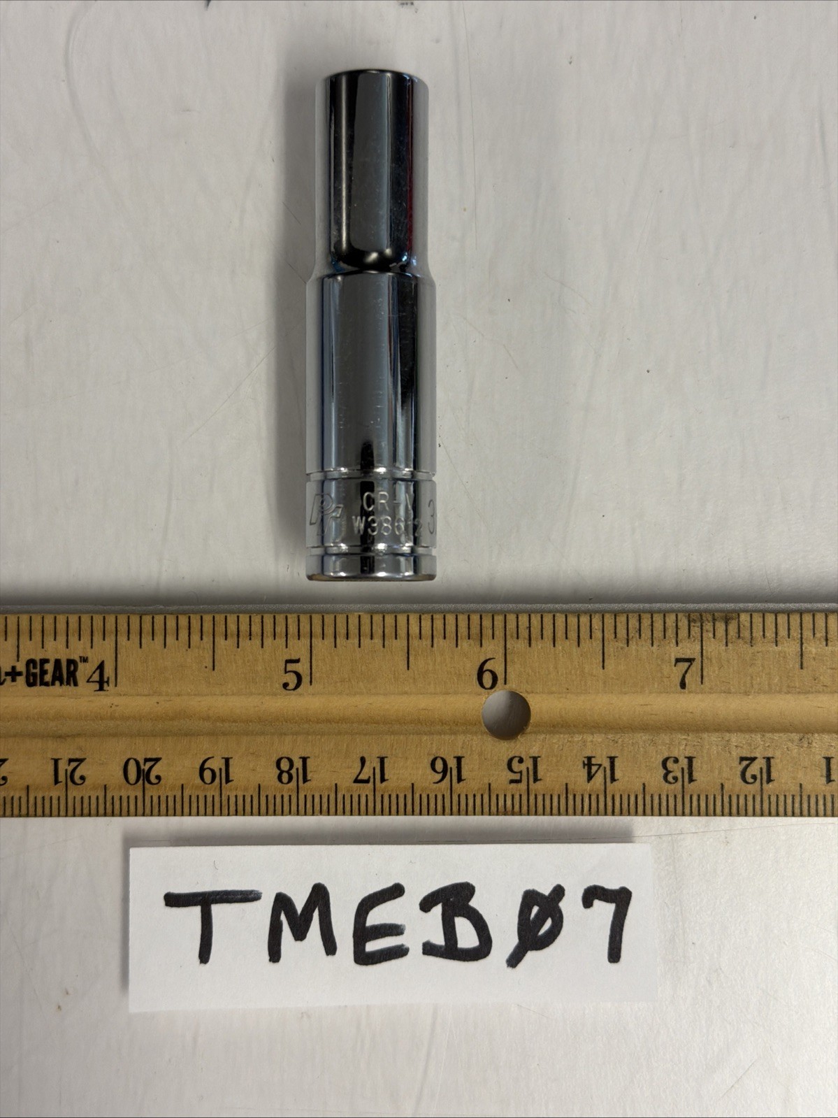 Performance Tool W38612 3/8” Drive 3/8” 12 Point Deep Well Socket