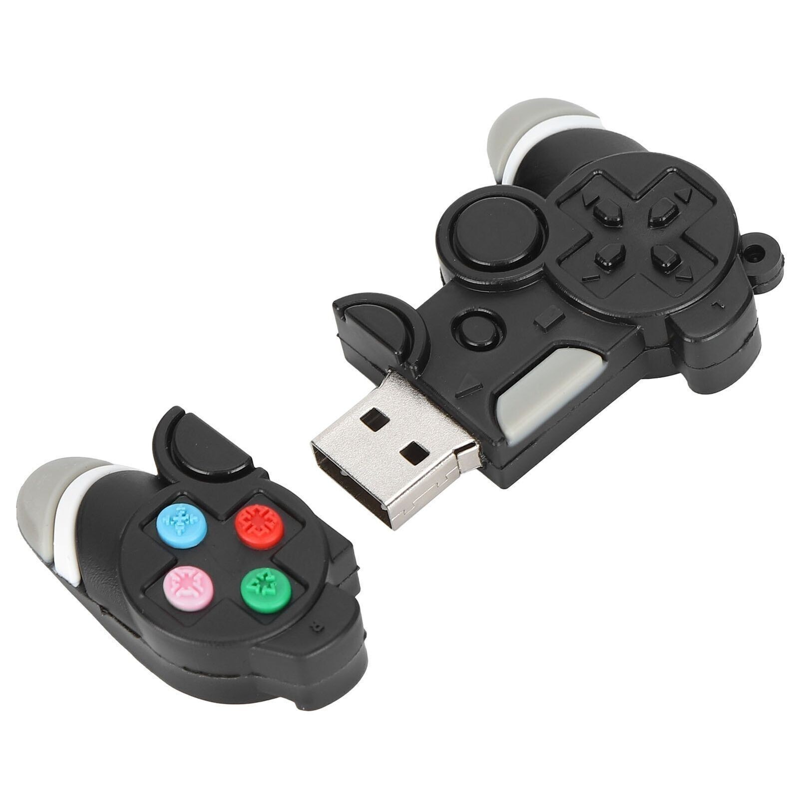 Flash Drive Portable Black Cartoon Image USB 2.0 Thumb Memory Stick