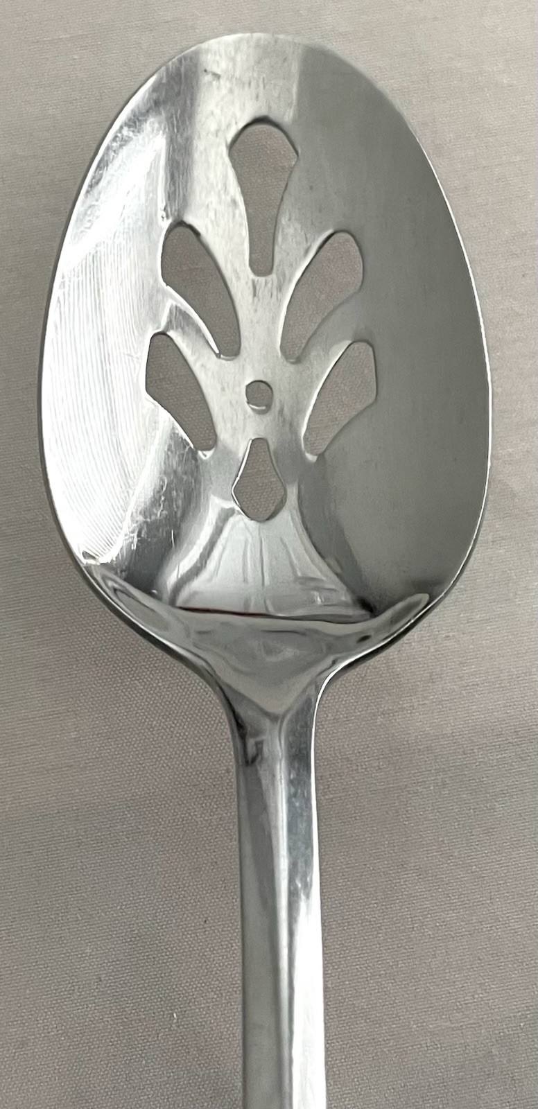 Pfaltzgraff ASHCROFT Stainless Pierced Serving Spoon 8 1/4"