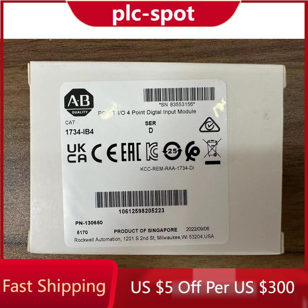 1734-IB4 Allen Bradley POINT I/O 4 Point Digital Input Module US Free Tax