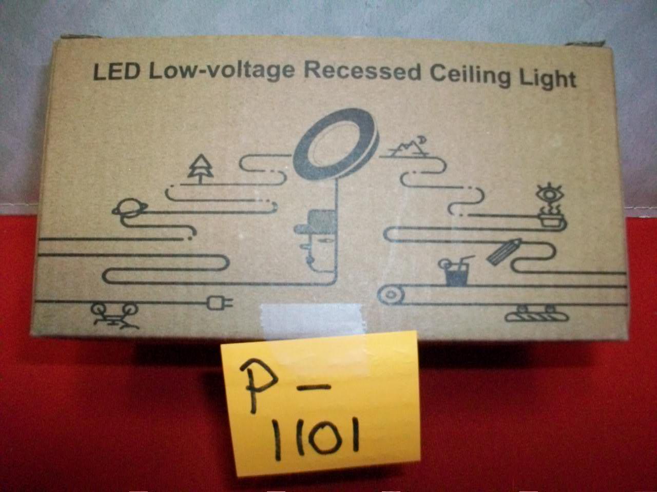 SET OF 8 BRAND NEW ROHS LED 12V 8.3W LV RECESSED CEILING PUCK LIGHTS 4000K 2.75"