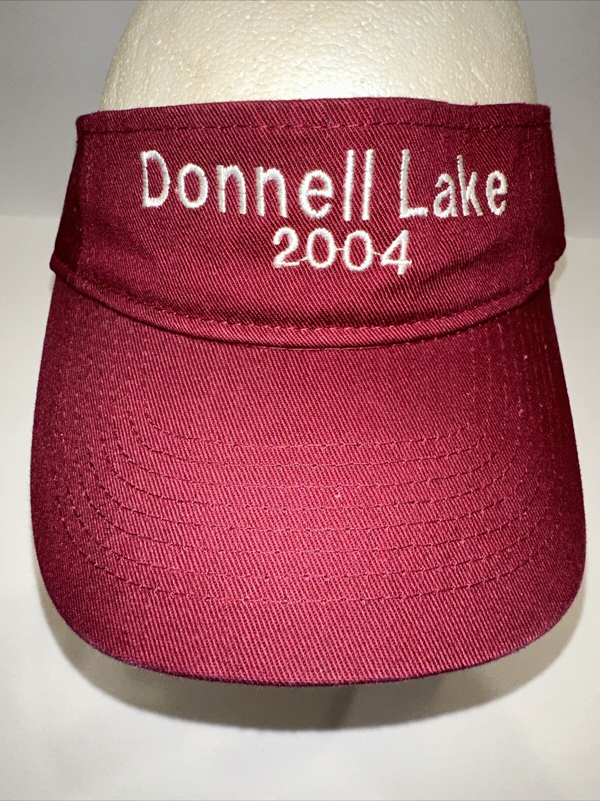 Donnell Lake 2004 Maroon Visor Hook Loop