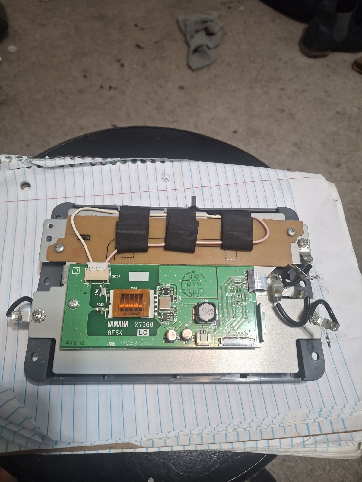 Yamaha Xs6 full screen working correctly