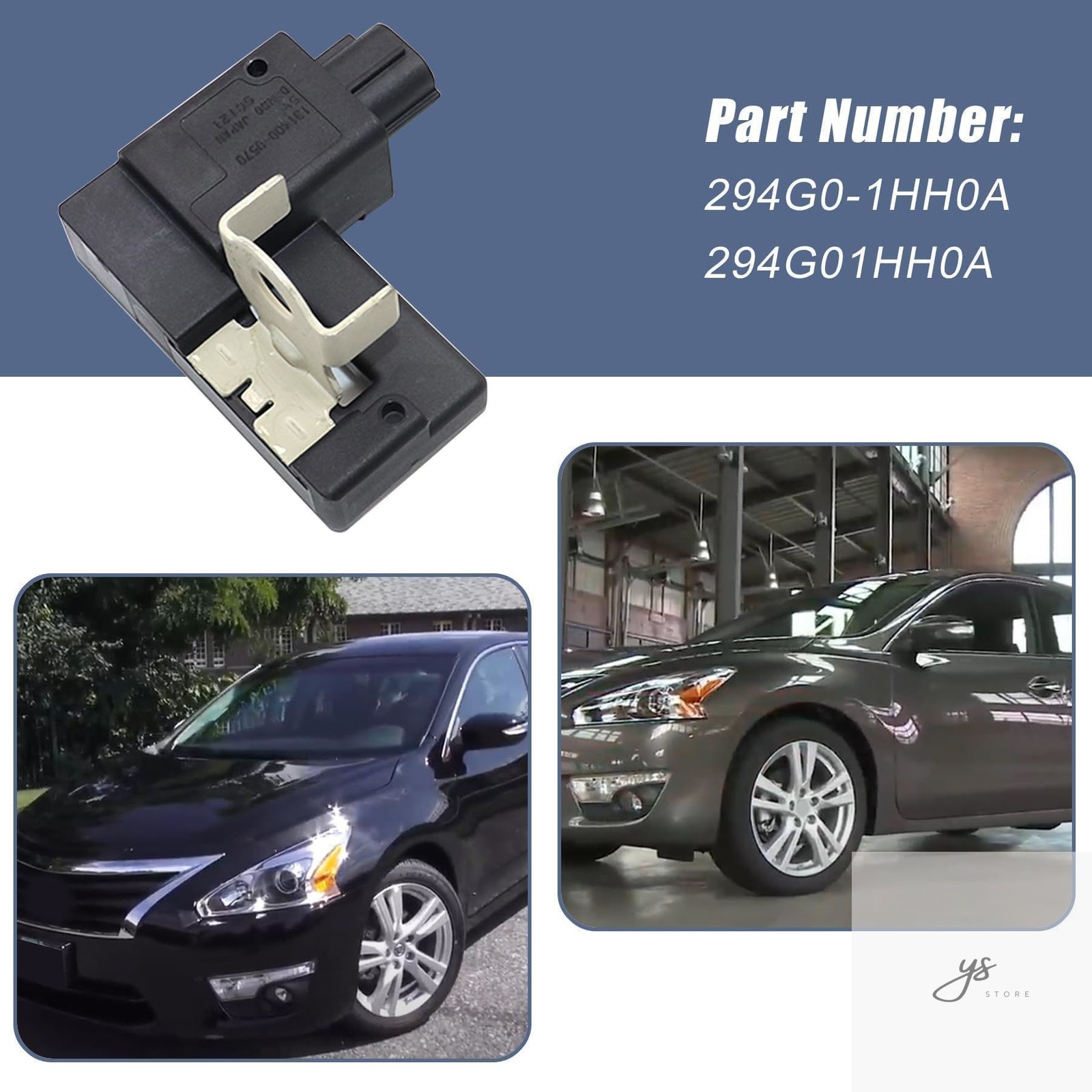 Battery Current Sensor Compatible with Nissan Altima Leaf Murano Pathfinder Ques