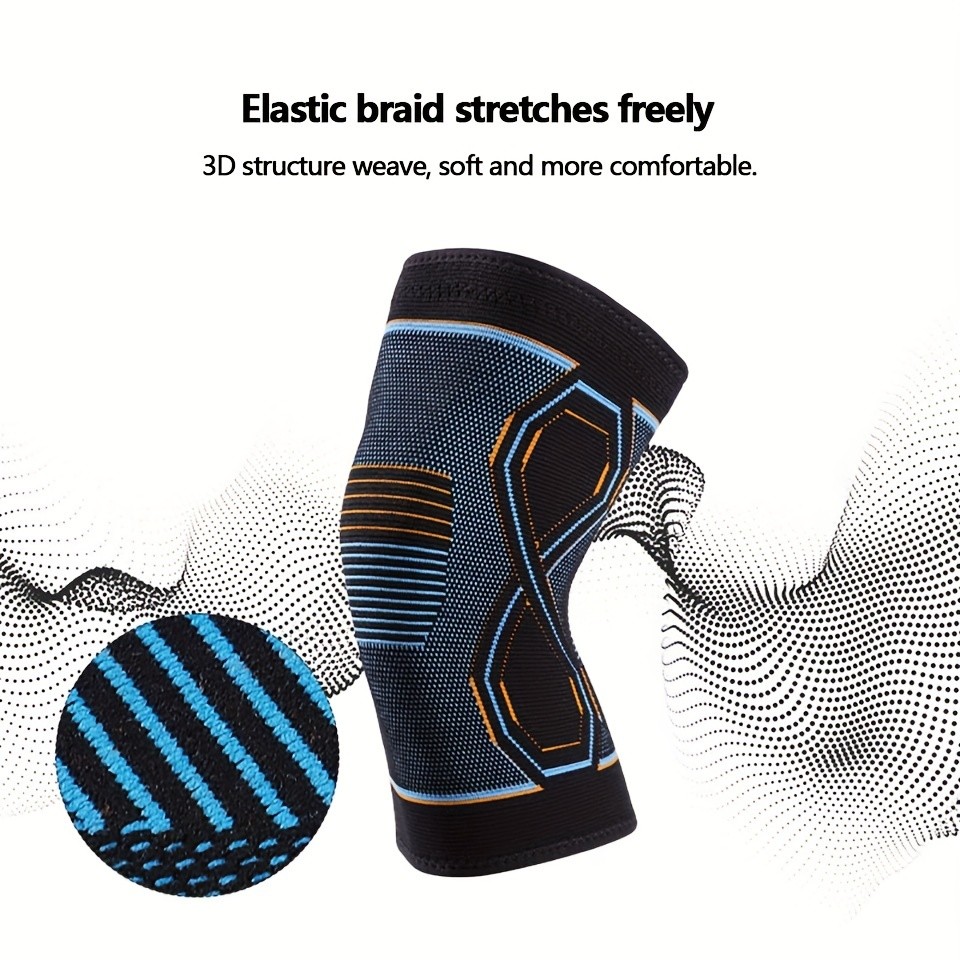 Knee Support Brace Compression Sleeve Strap Patella Pain Relief Adjustable Fit