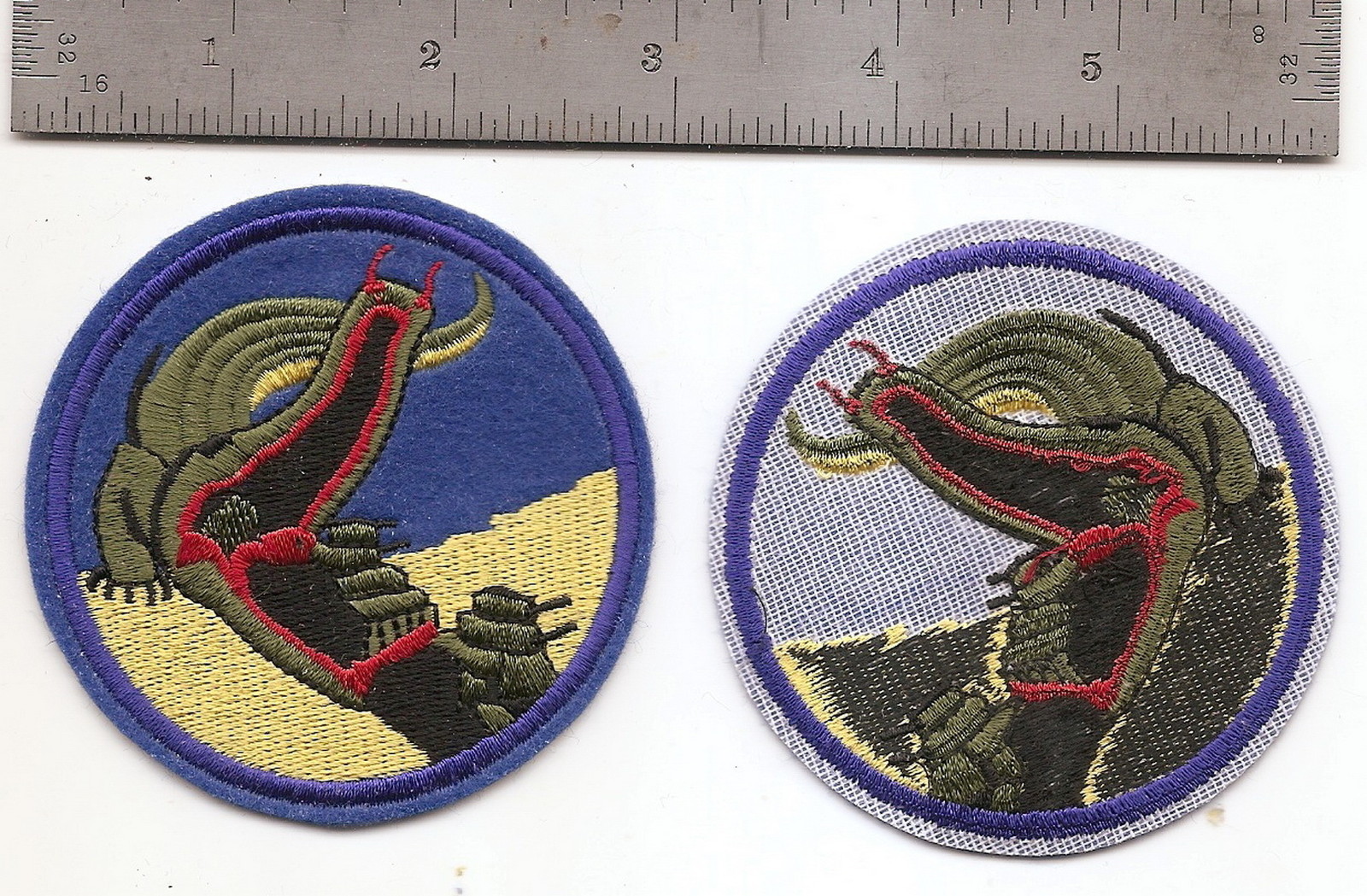 #175  US NAVY AMPHIBIOUS PATCH - OLD TYPE