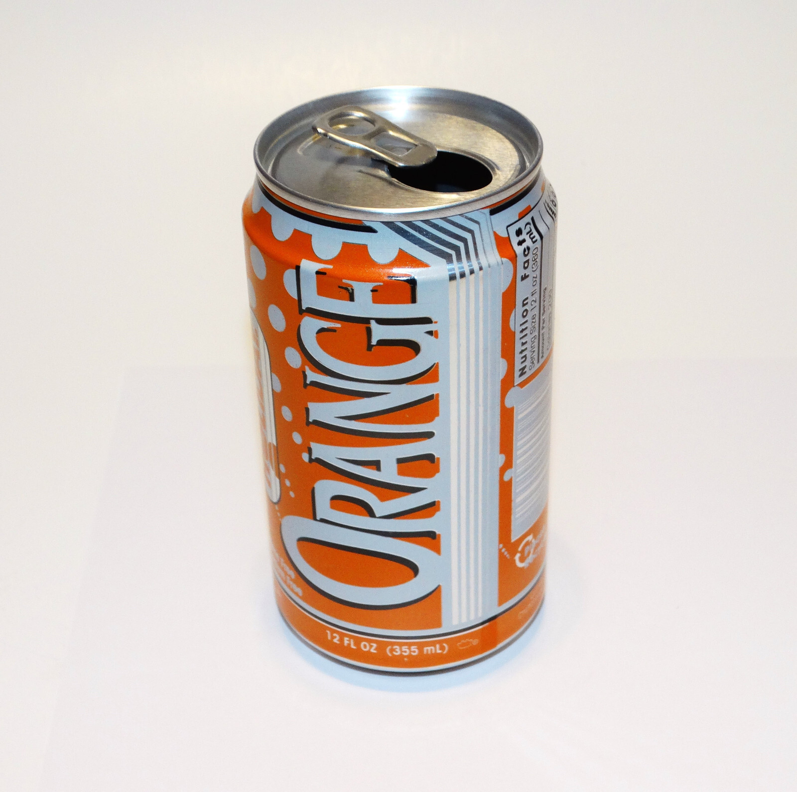 Holiday Soda Can Orange