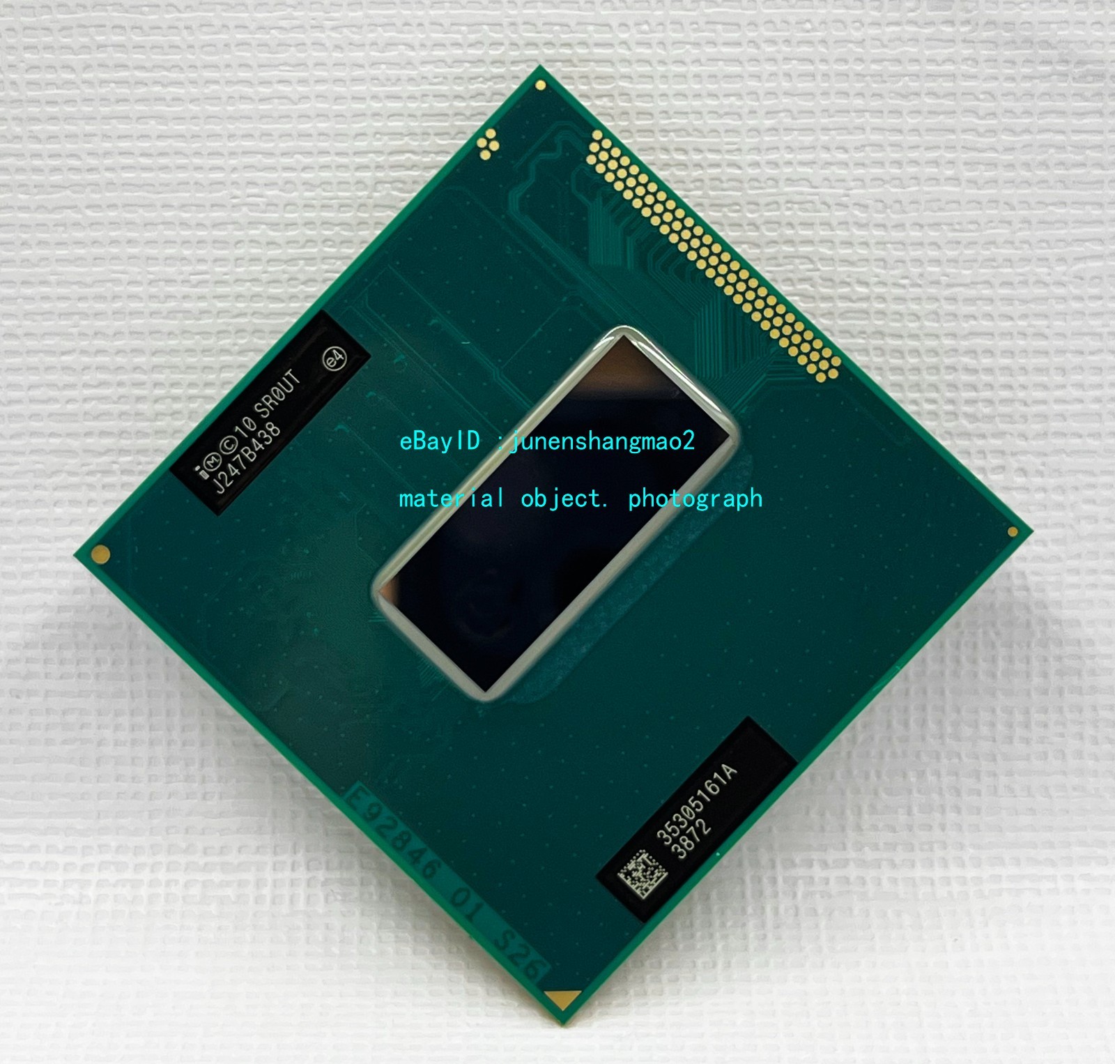 Intel Core i7-3840QM i7 3840QM CPU 2.8GHz Socket G2 SR0UT Processor