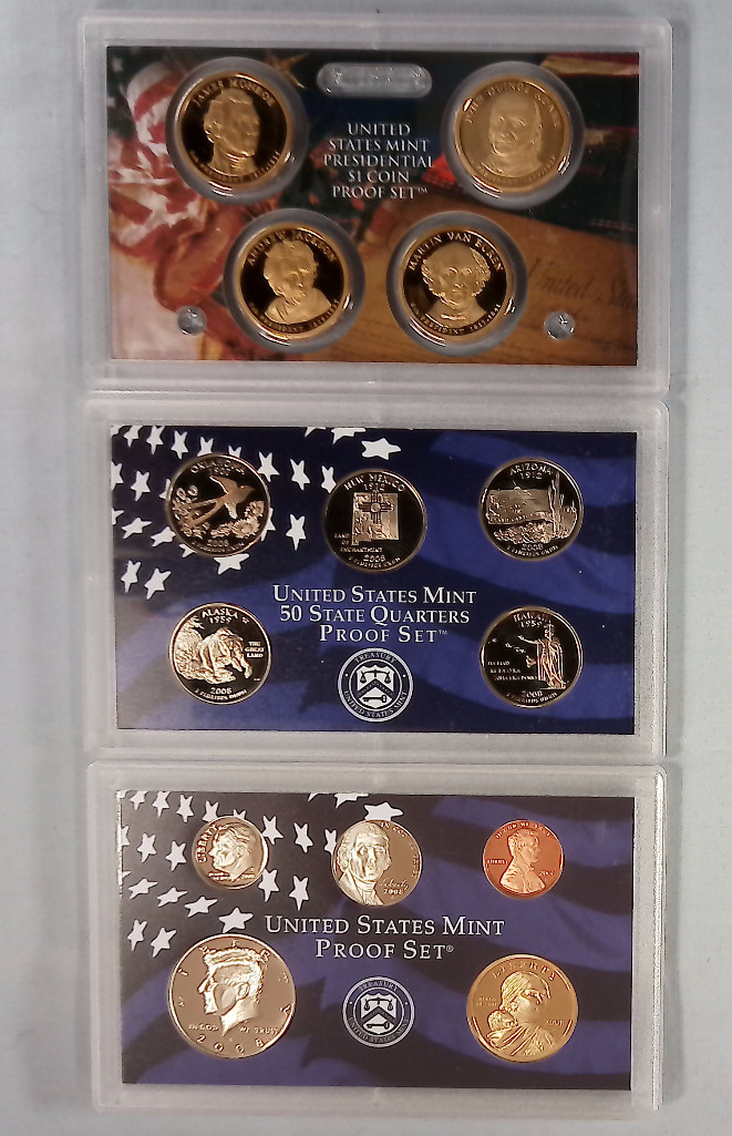 2008-S United States Mint Proof Set 14-Coins