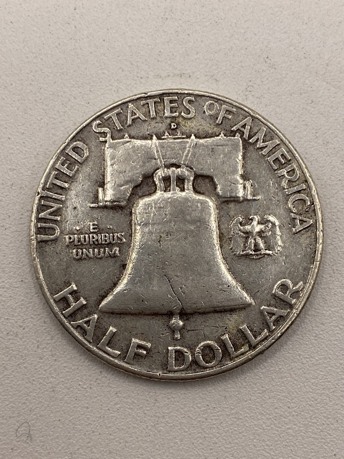 1958 D Franklin Half Dollar 90% Silver