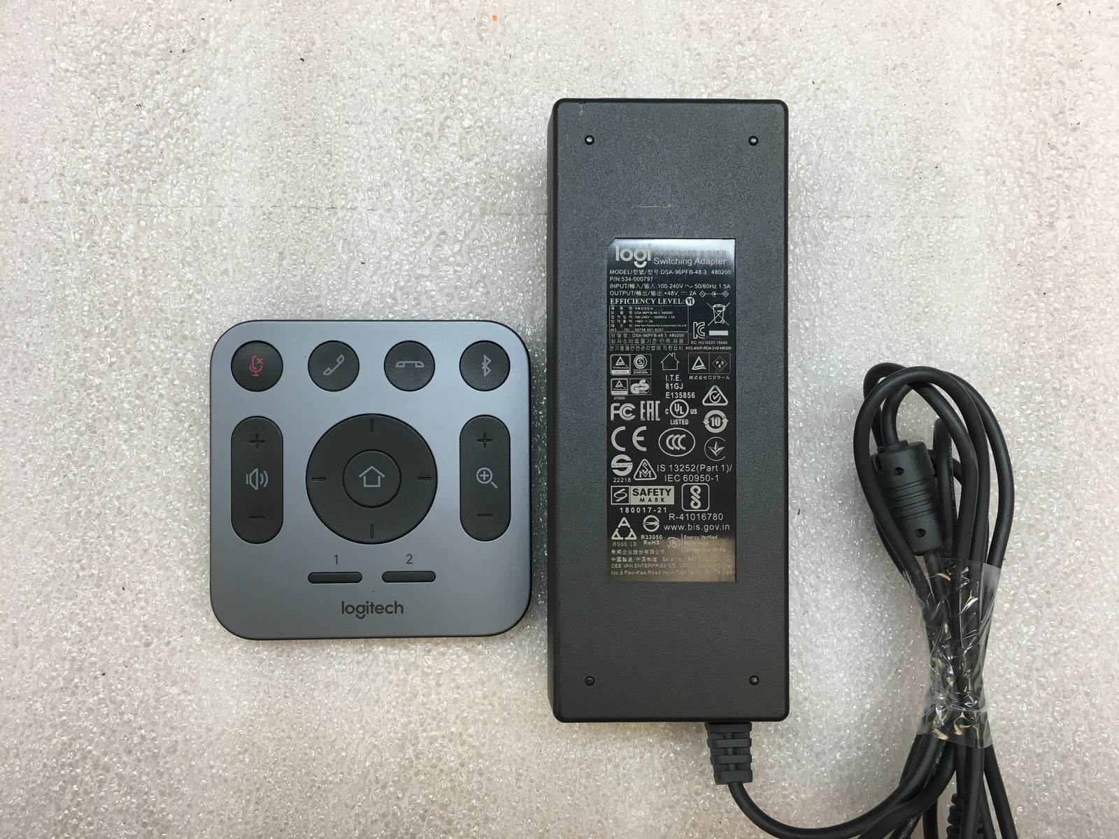 Logitech Rally Video Conferencing System, Table & Display Hubs, Camera, Speakers