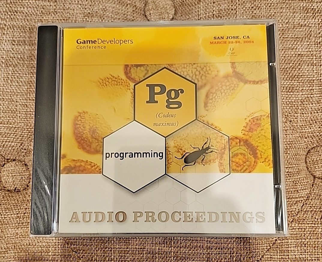 Game Developers Conference: March 2004 Pg (Codeus maximus) Programming Audio New