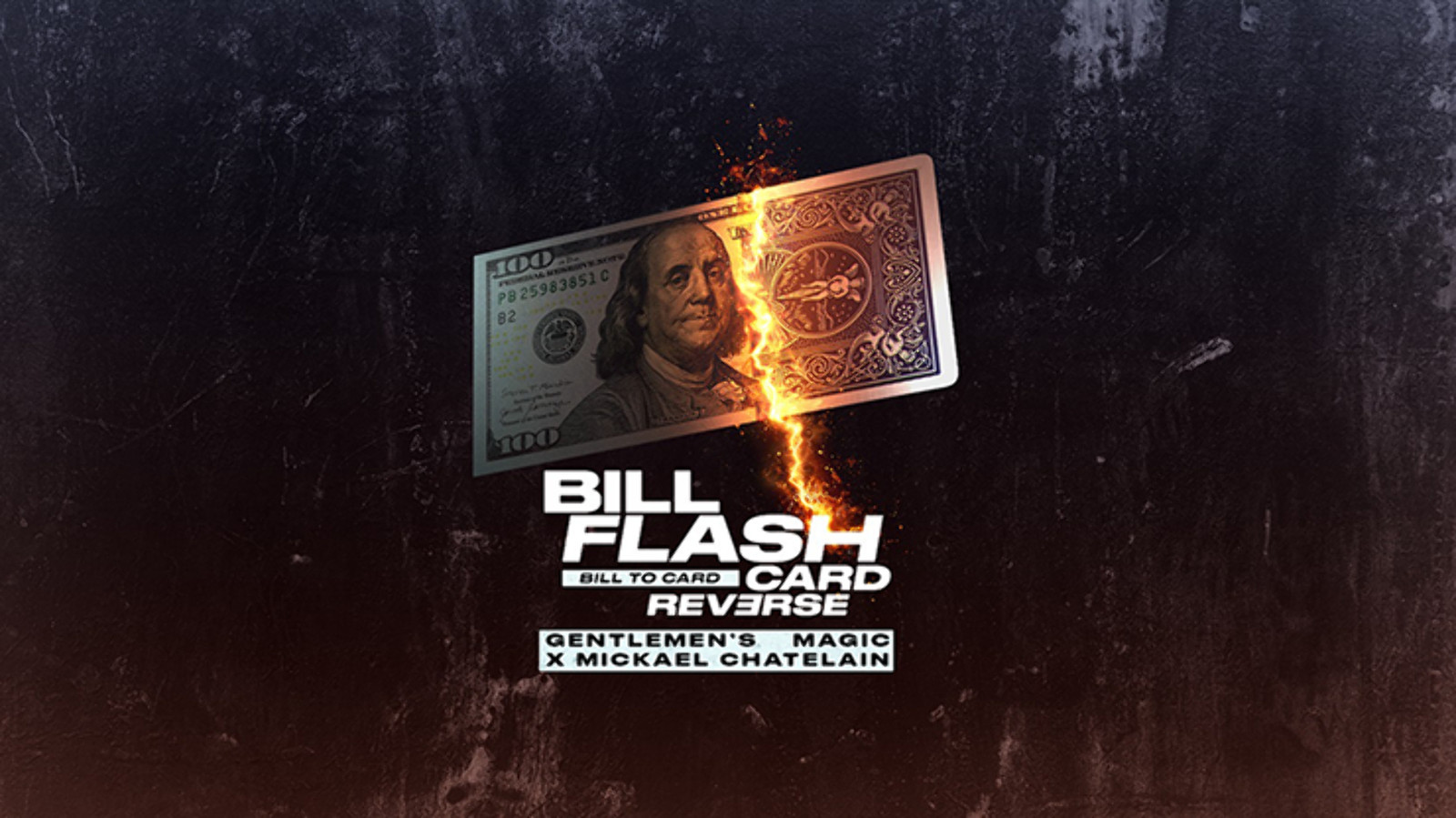 Bill Flash Card (Blue) by Gentlemen's Magic X Michael Chatelain