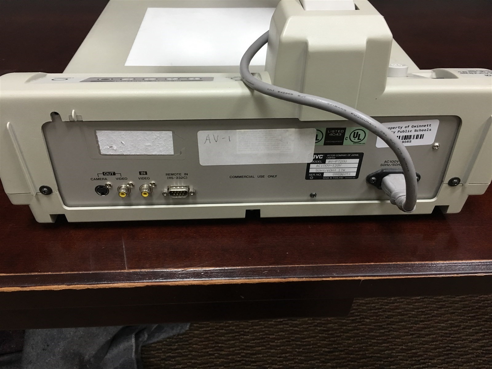 JVC AV-P720U