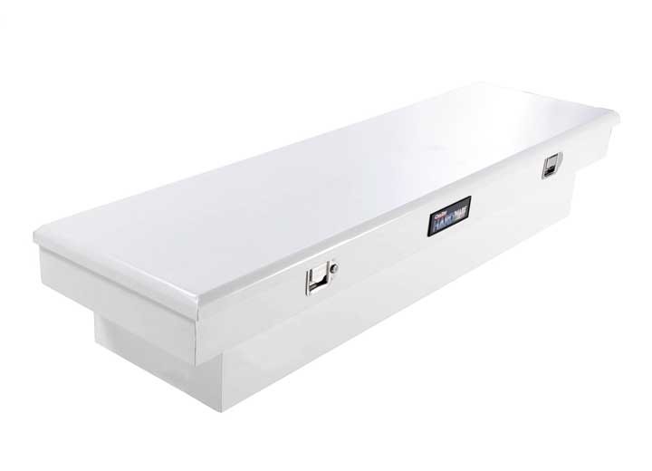 Dee Zee DZ8170S HARDware Series Crossover Tool Box White Single Lid Full Size