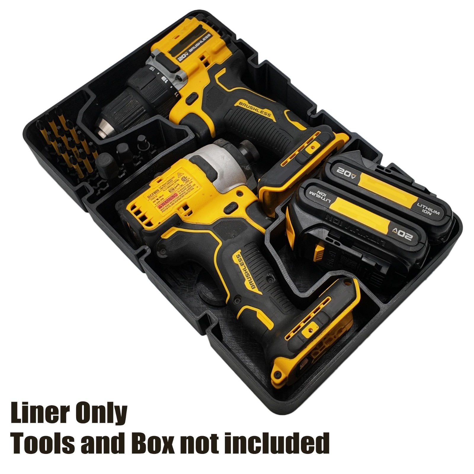 DeWalt DWST08020 Insert for DCF809 DCD794 Drill Impact Organizer Tray Holder