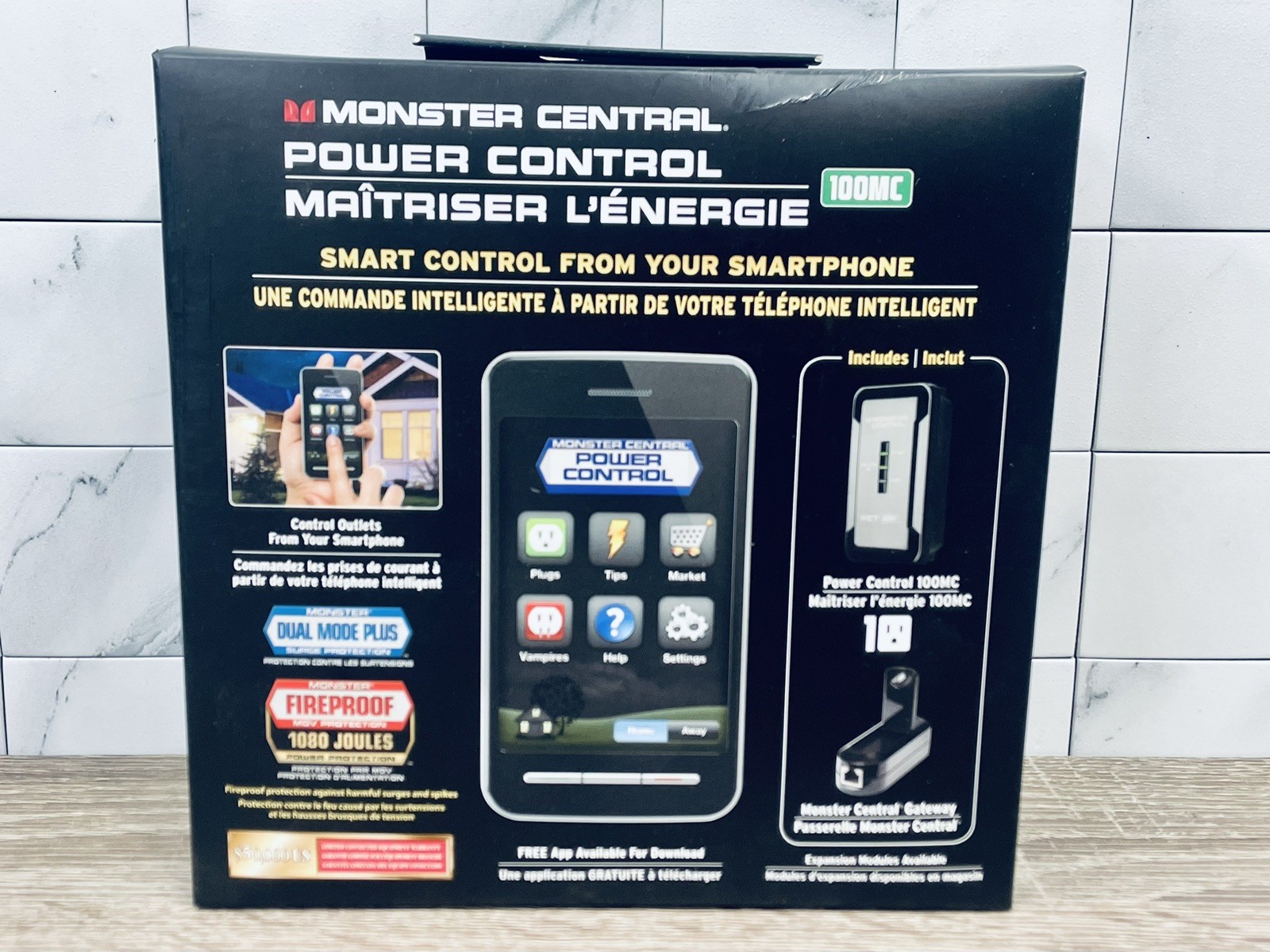 Monster Central Power Control 100MC with Ethernet Gateway kit (Requires app)