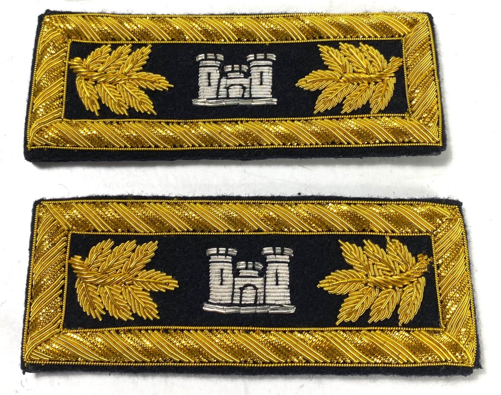 CIVIL WAR US UNION ARMY ENGINEER STAFF MAJOR TUNIC SHOULDER BOARDS