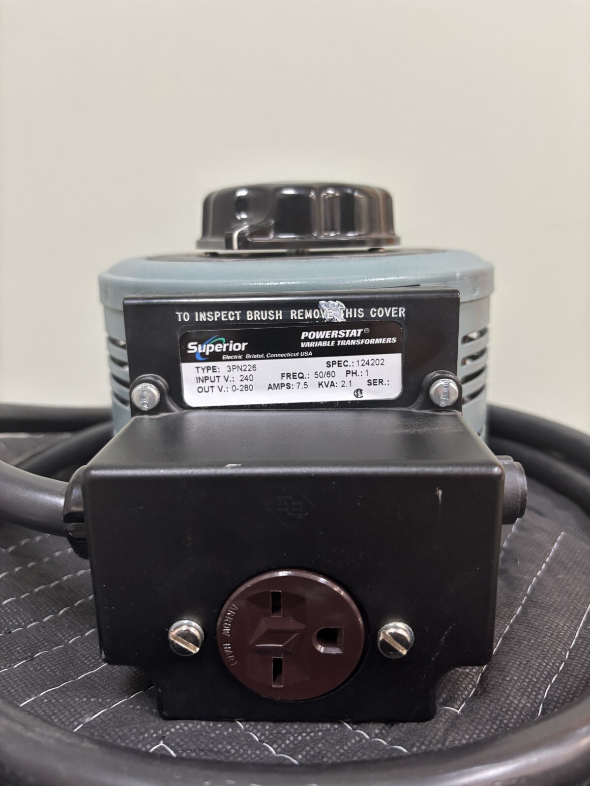 Superior Electric Powerstat Variable Transformers