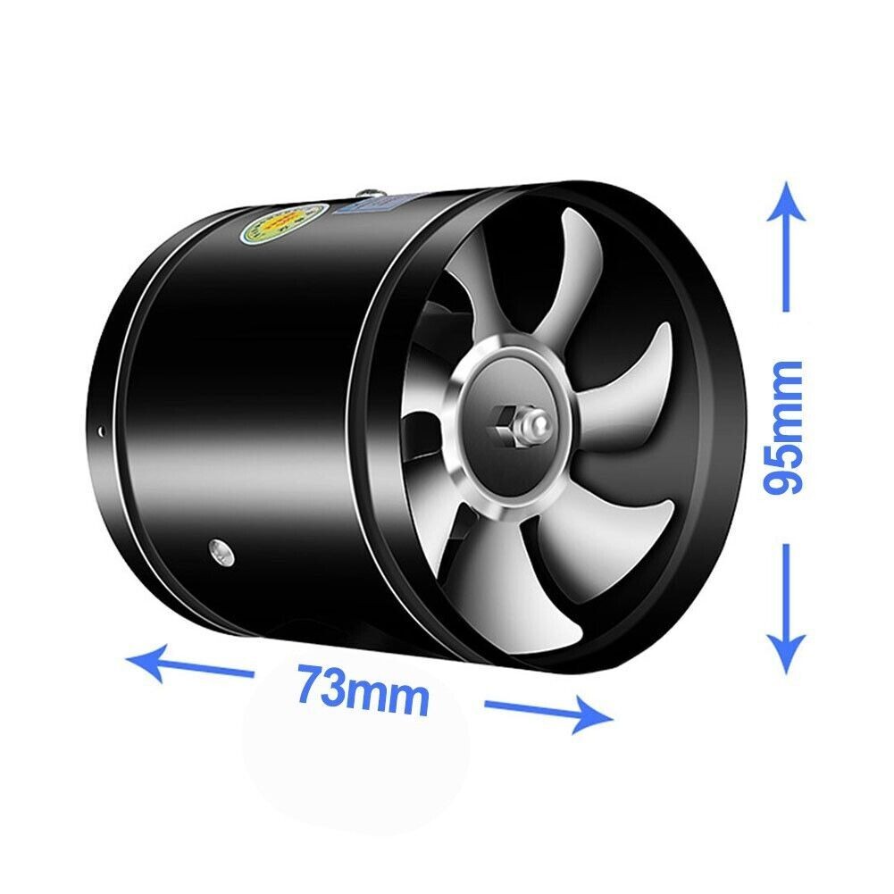 6'' Pipe Vent Exhaust Fan-Duct