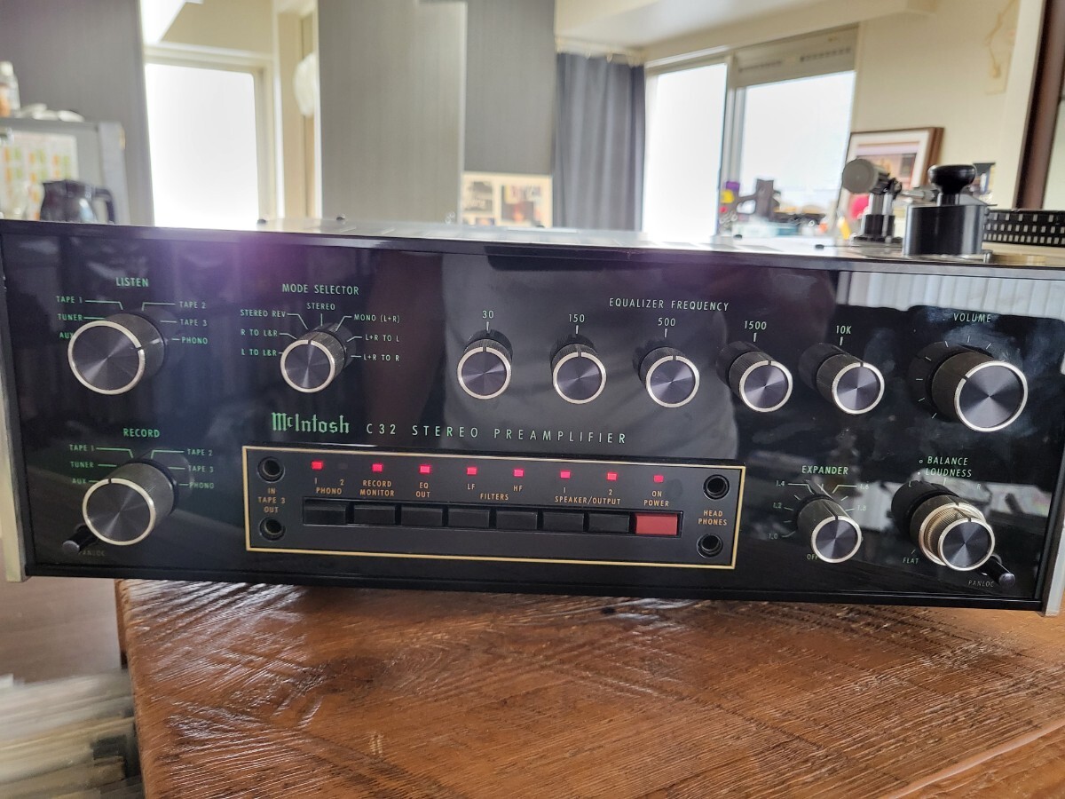 [Beauty] Mcintosh C32 [Overhauled] 20～20000HZ PHONO1.2 2MV Working
