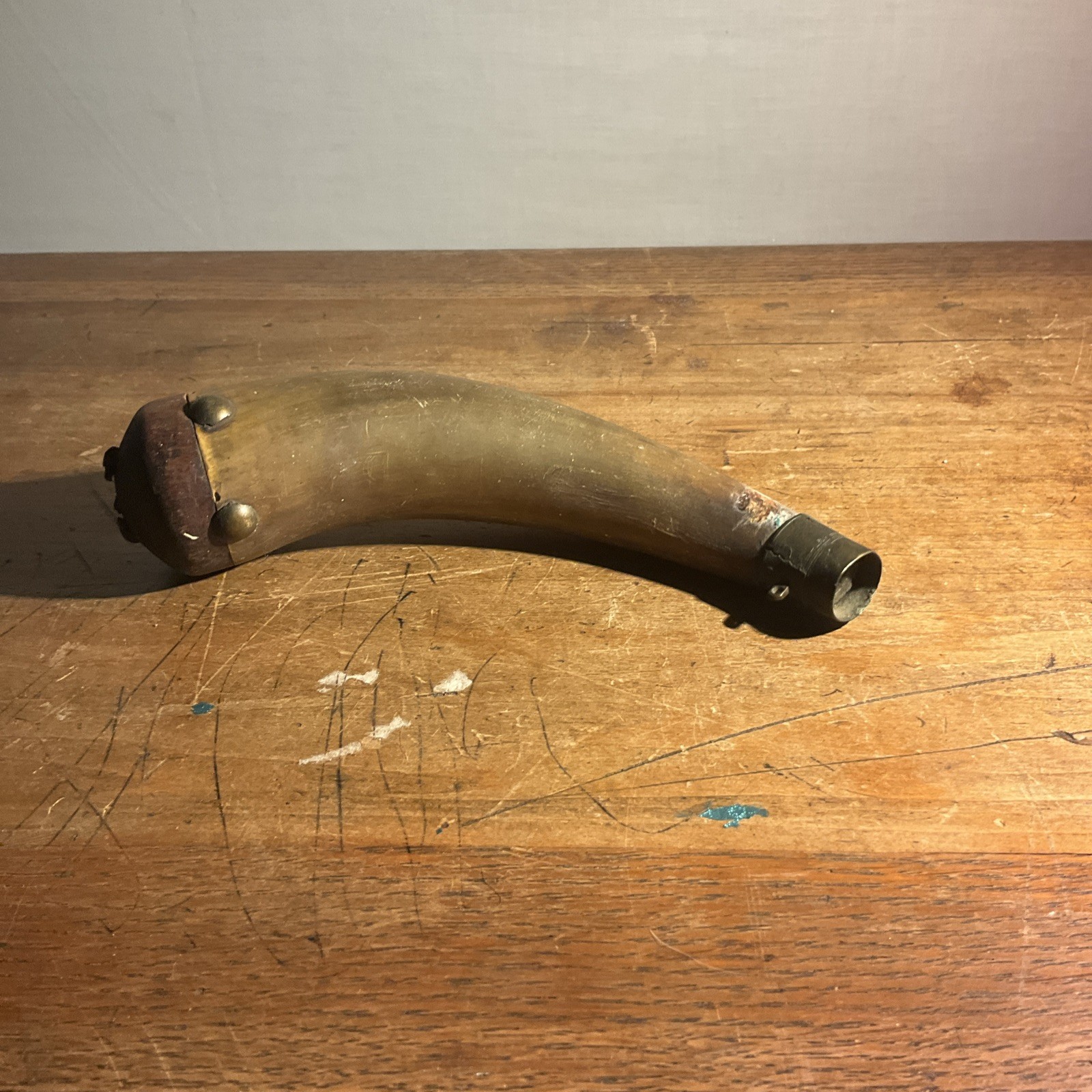 Antique Powderhorn