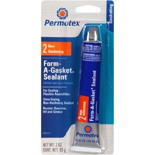 Permatex Form A Gasket No 2 Sealant 3 oz. Tube -65 F to 400 F Degree 80016