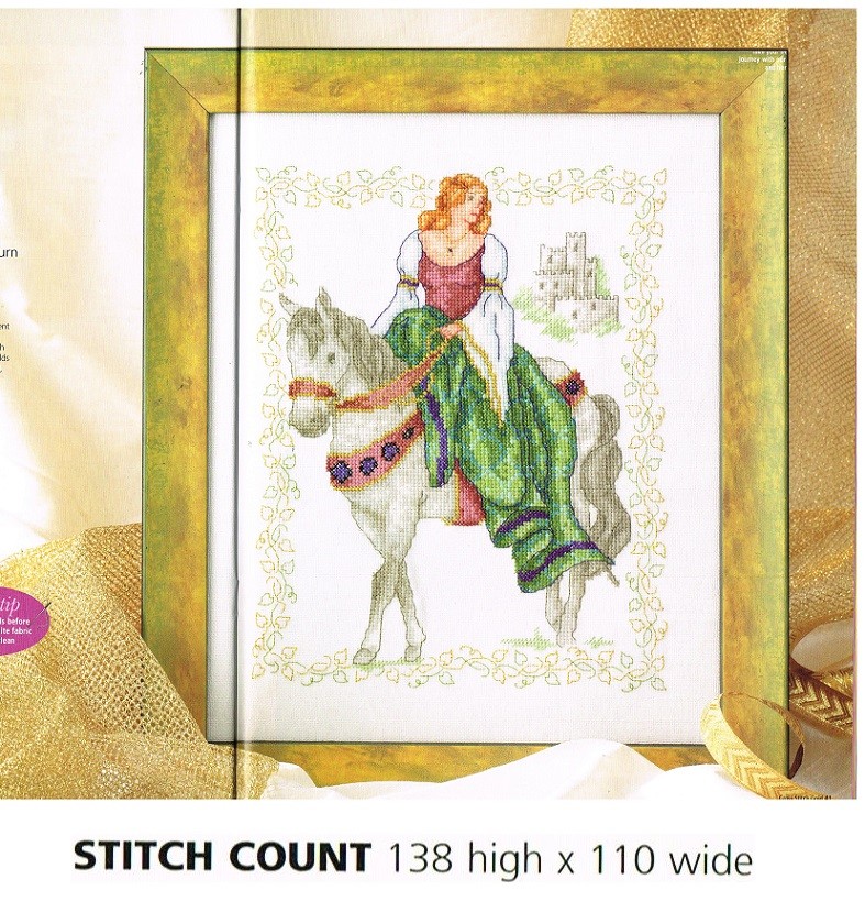 FAIRYTALE PRINCESS  -  CROSS STITCH PATTERN ONLY   ALS - A