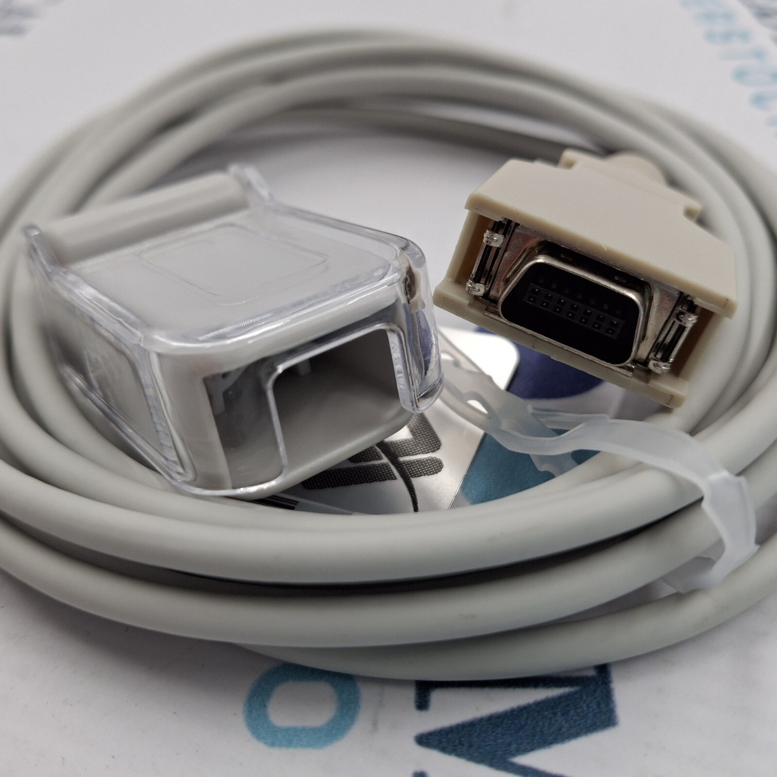 Reusable SpO2 Adaptor Cable 14 pins/dB9 3.0m Ref U7M10M15R