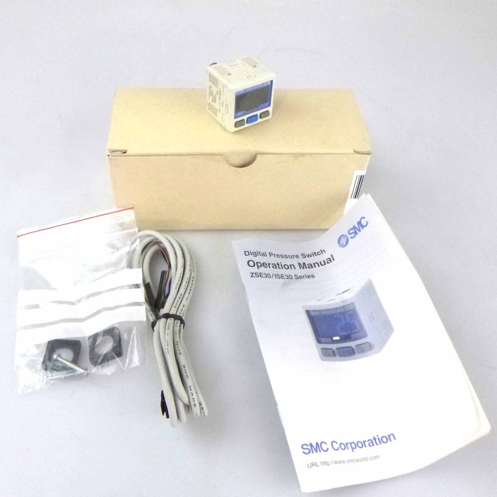 SMC Vacuum Pressure Switch ZSE30-01-65 #K2 Original Packaging