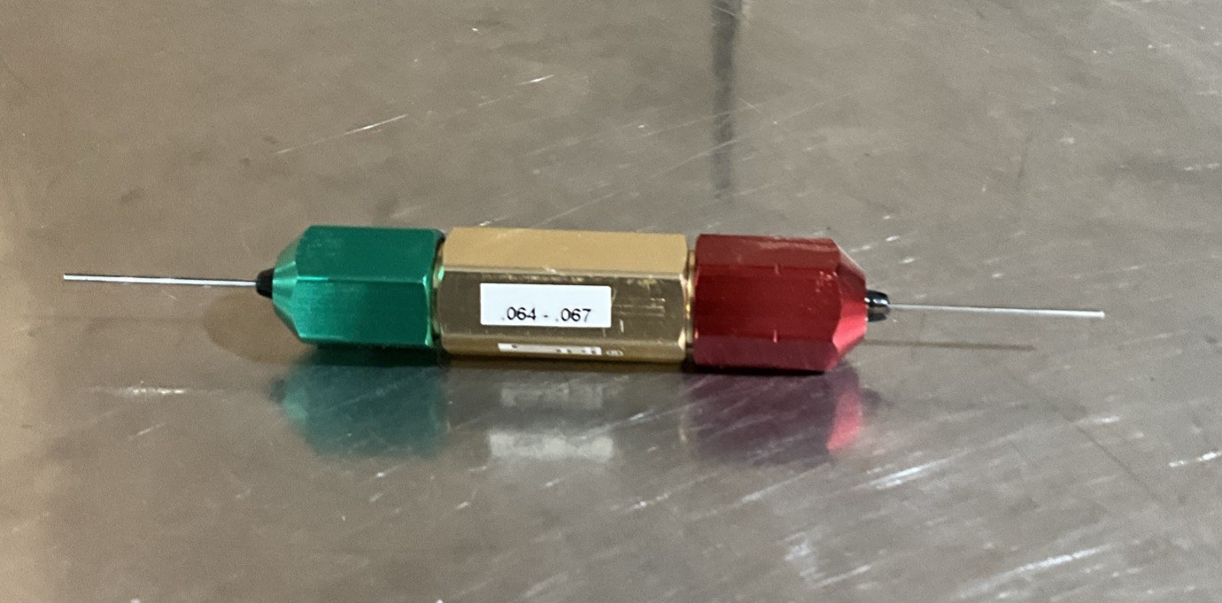 Spi        Go No Go Pin Gauge       .064 / .067