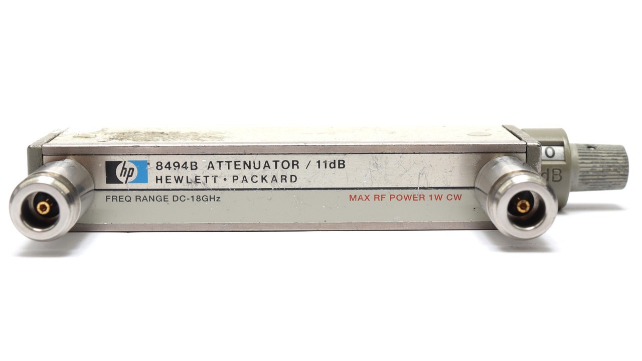 Hewlett Packard 8494B RF Step Attenuator