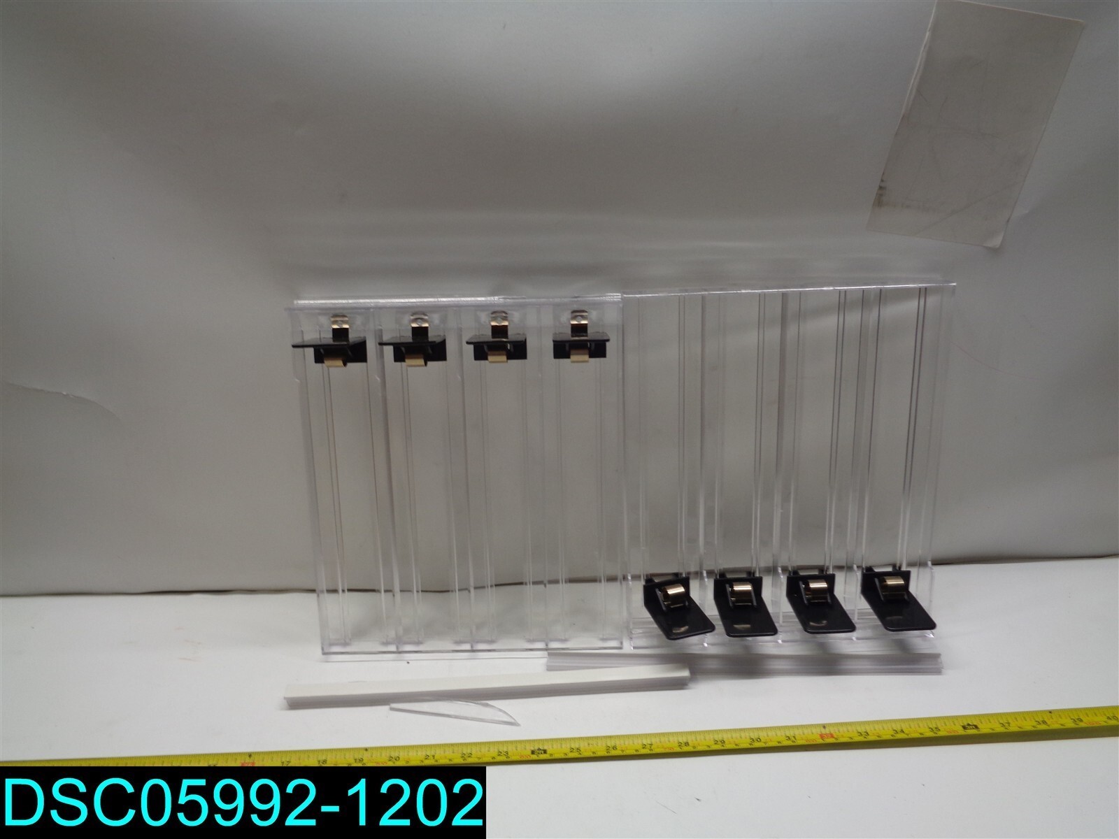 SEE PHOTO 2 FOR DAMAGES Generic Pusher Tray Kit 01205 2 - 4 Wide Trays 01205