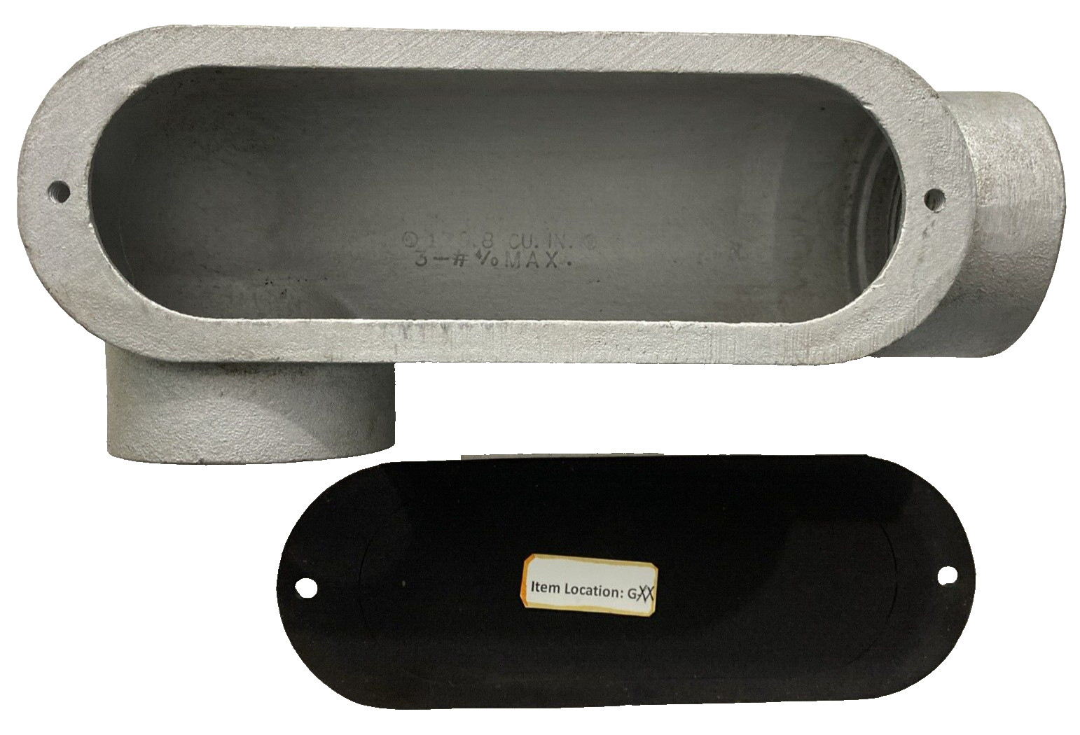 Appleton 3 GED GNEY LR 2-1/2 - 3" 3 GED GNEY LR WITH COVER & Gasket