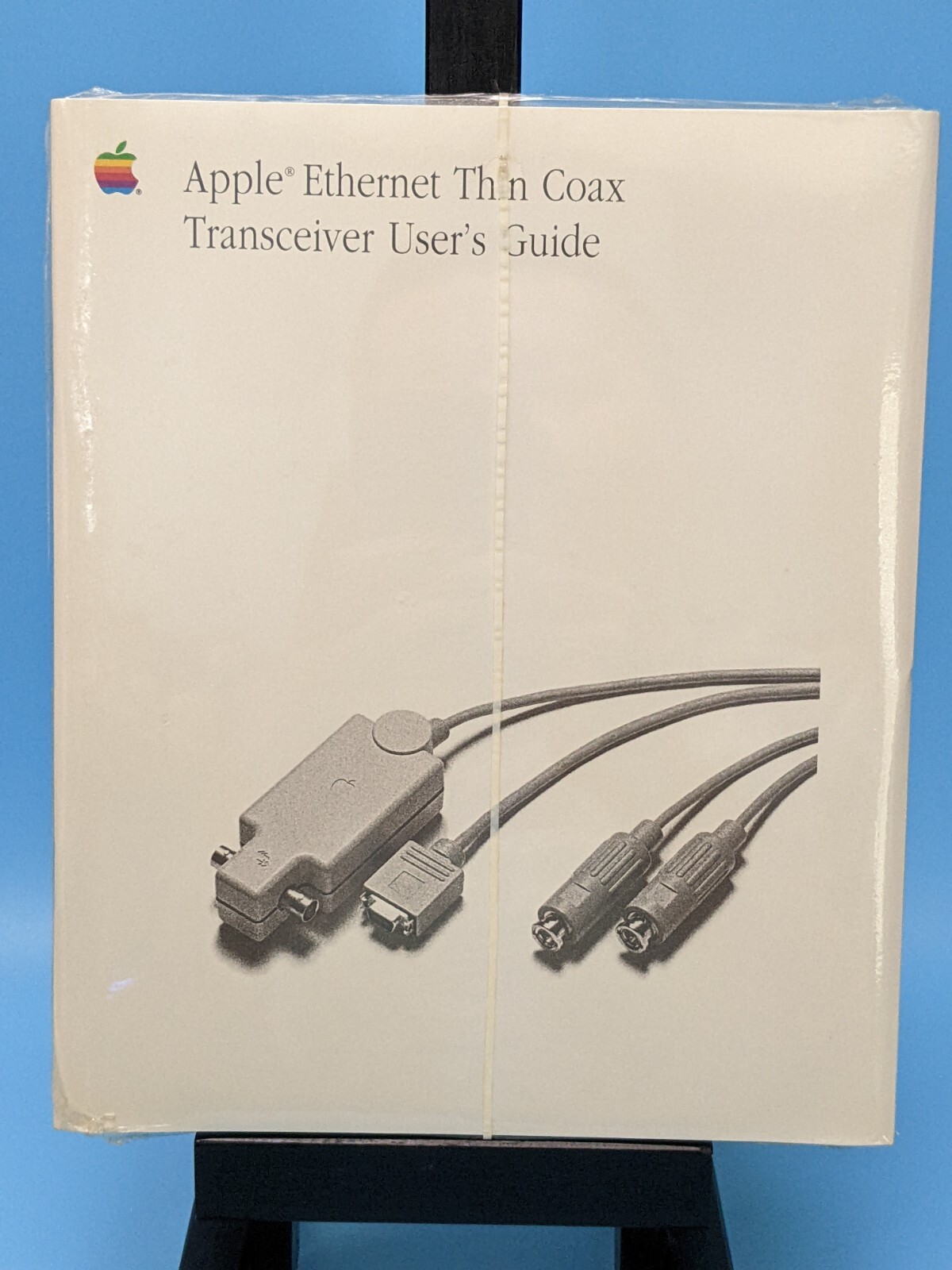 Apple Ethernet Thin Coax Transceiver Users Guide / Rare: 030-4005-A (NEW/SEALED)