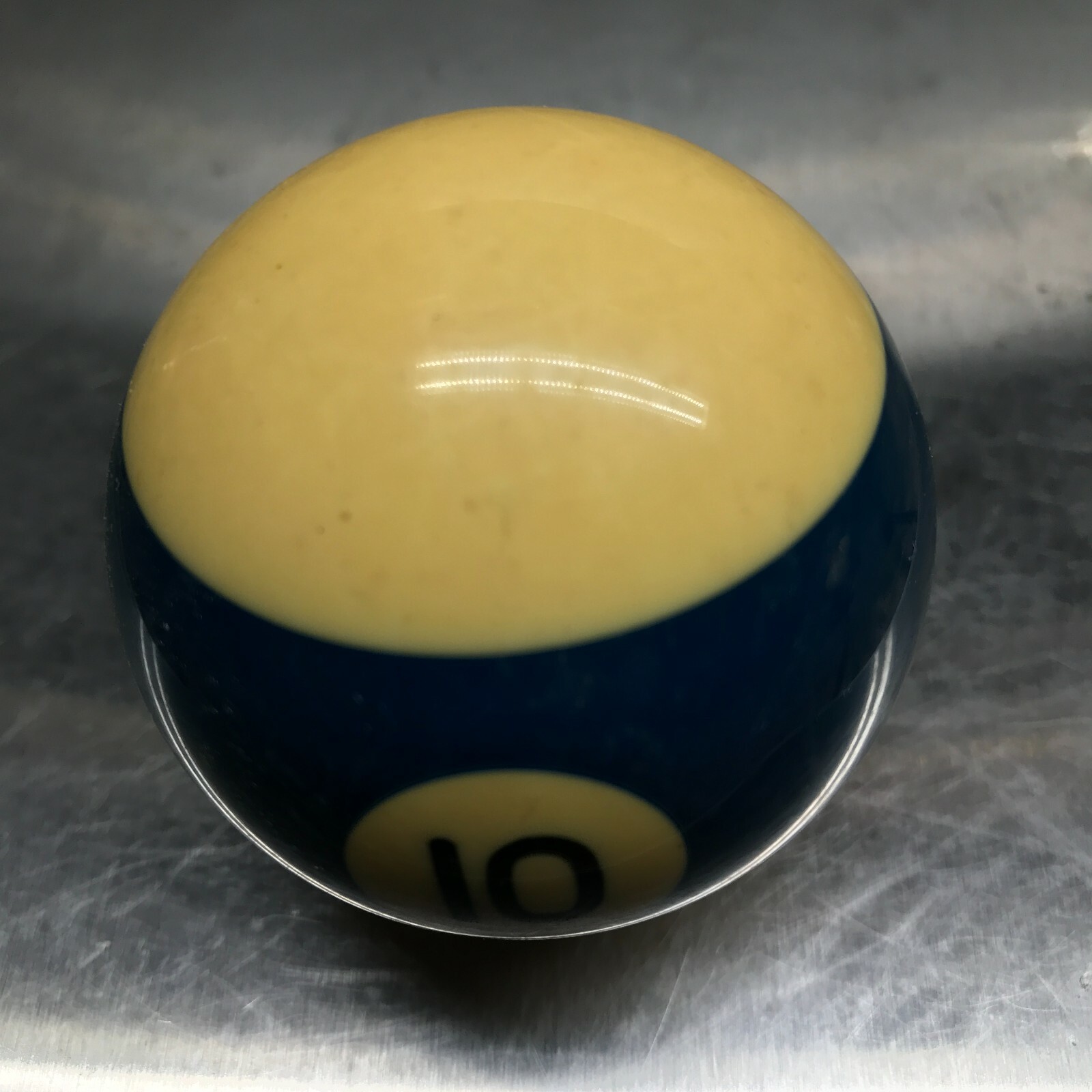 Vintage Replacement #10 Billiard Pool Ball 2 1/4" Diameter