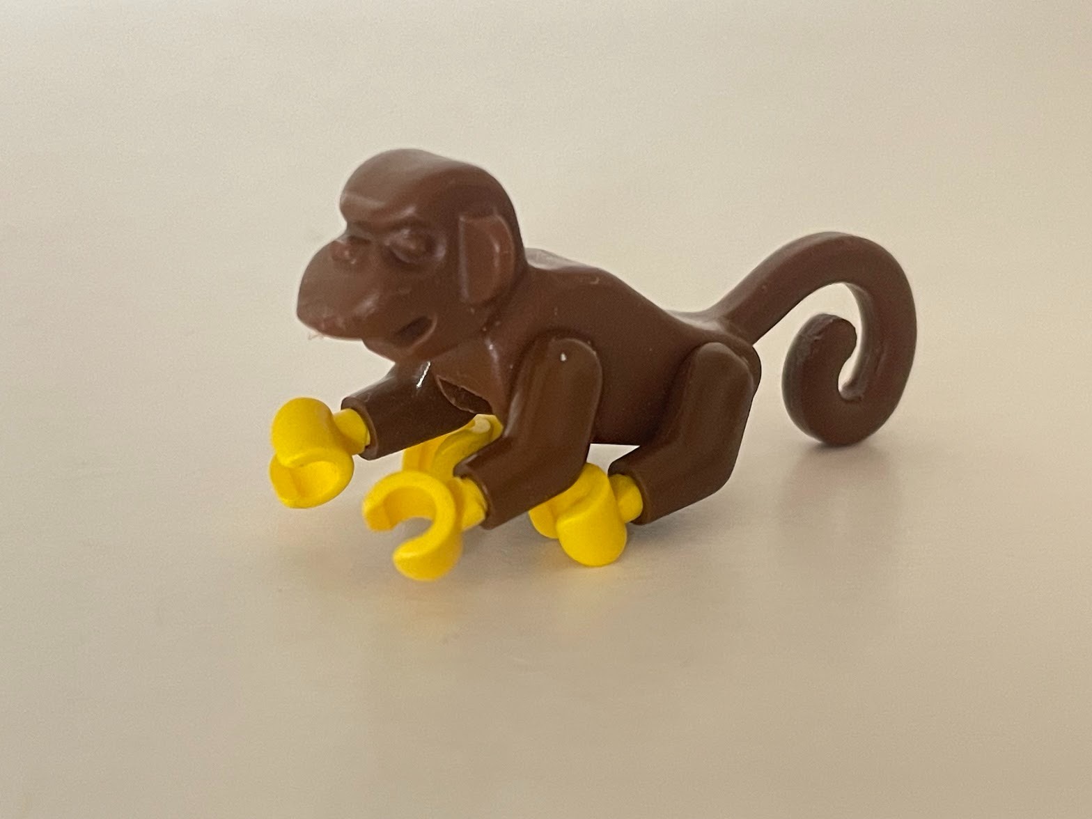 Lego Monkey Minifigure Animal Brown Pirates Vintage Retired Rare