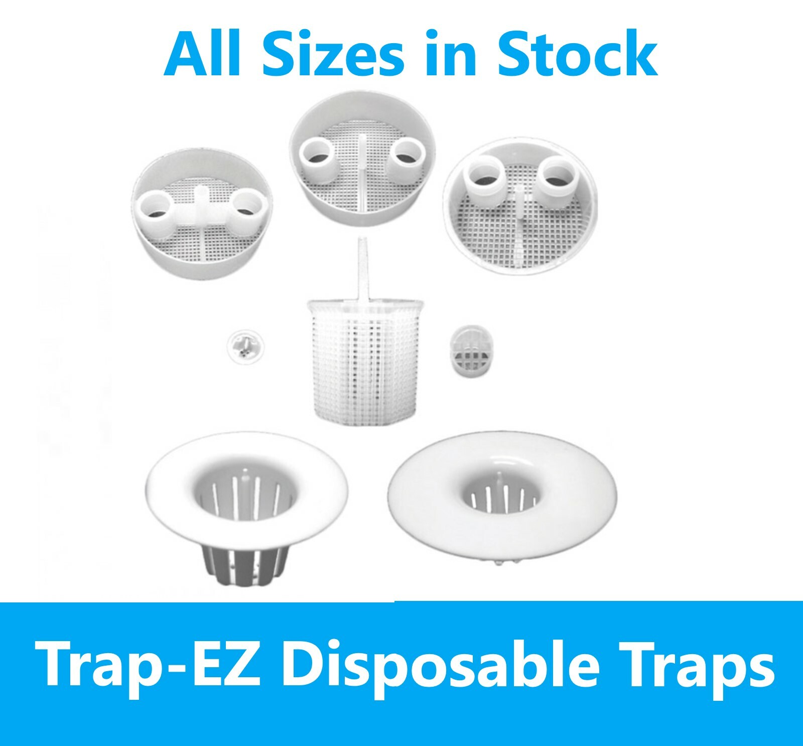Dental Evacuation Traps #6100C, Universal, 5501, 5503, For All Cuspidor Bowls
