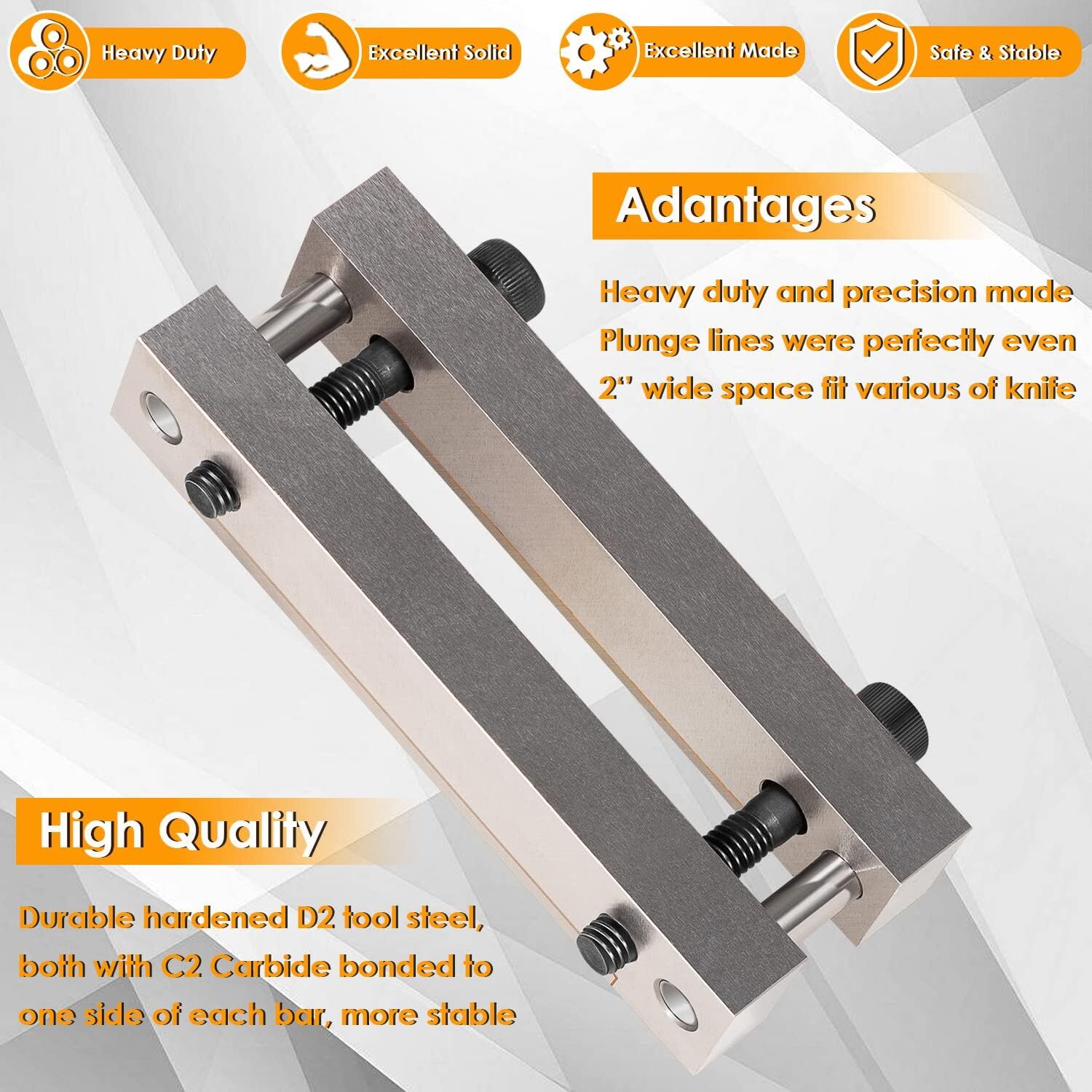 File Guide with Carbide Surface For Knife Making
