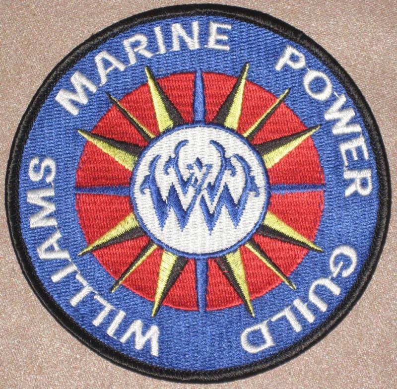 Williams Marine Power Guild Patch