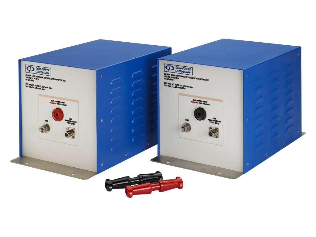 Com-Power LI-150A - Line Impedance Stabilization Network, LISN pair, 50 uH, 150