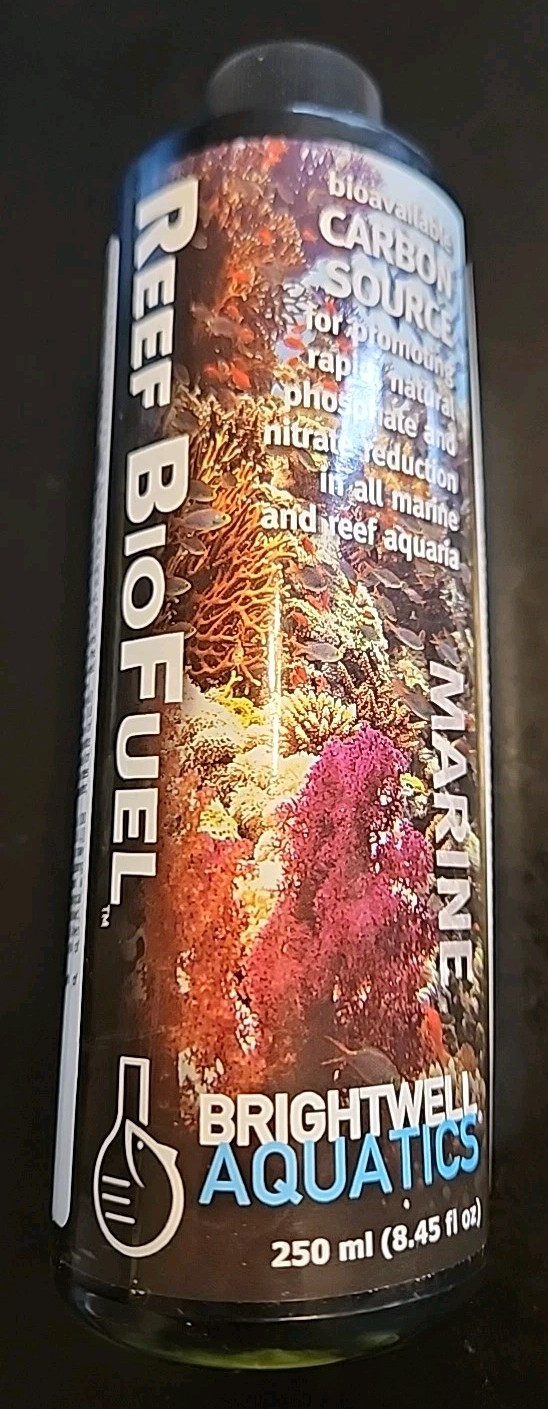 Brightwell Reef BioFuel 250mL Enhances Nutrient Uptake Fish Tank Additive